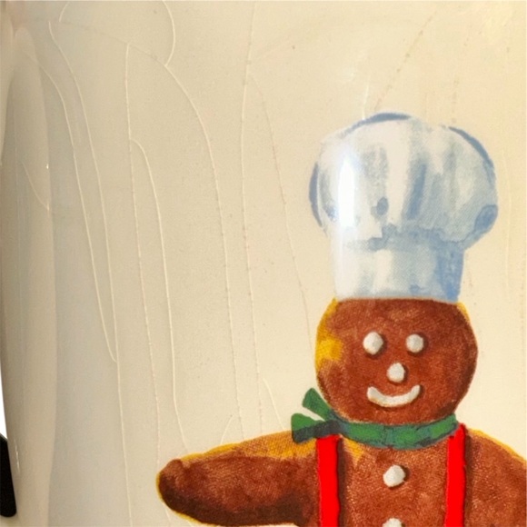 Williams Sonoma Gingerbread Chef discontinued EarthenwearMug - Picture 3 of 7
